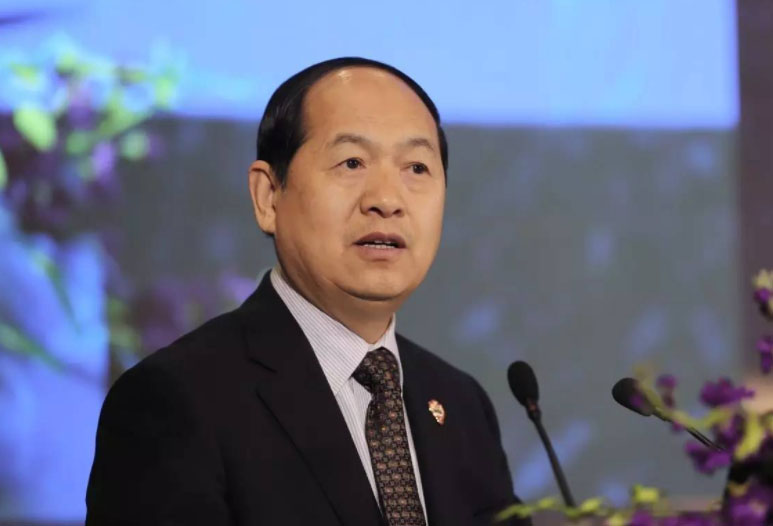 全国卫生产业企业管理协会会长窦熙照为中世采集团活动题词